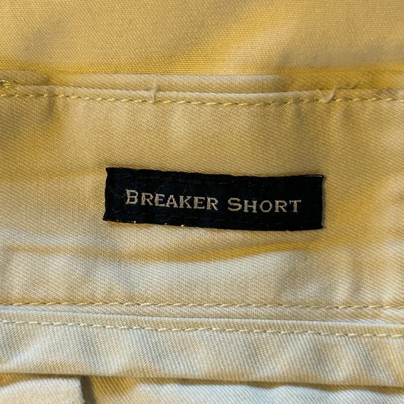 Men's Vineyard Vines Breaker Short Beige LaCrosse 100% Cotton Shorts. Size 40 - Picture 6 of 7